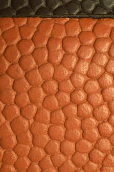 Basketball ball closeup texture background
