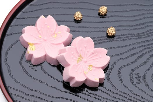 Japanese confectionery, sweets made of handmade sugar called wasanbon