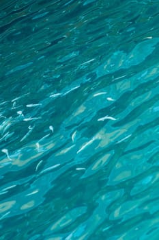 Clear azure water texture background