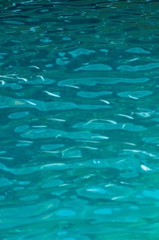 Clear azure water texture background