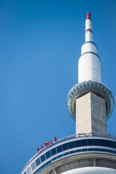 CN Tower in Toronto, Canada, North America