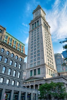 The famous Boston Custom House