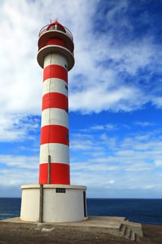 Faro de Punta, Sardina is a lighthouse on the coast of Gran Ganaria