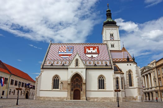 Church of St. Mark, Zagreb, Croatia