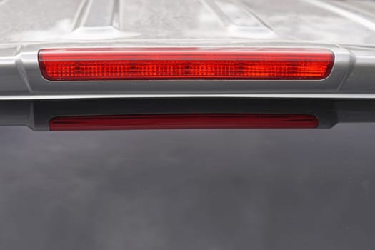 Third brake red light at vehicle rear end
