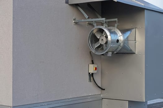 Ventilation duct fan air inlet hvac