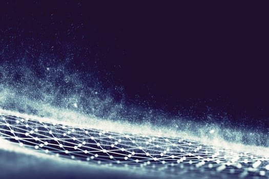 Black hexagonal background. 3d illustration. Dark Background . Honeycomb, Hexagon, black .