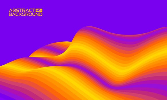 Colorful wave background digital. Design of colour art texture. Shape background abstract brochure cover.