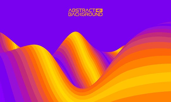 Colorful wave background digital. Design of colour art texture. Shape background abstract brochure cover.