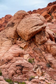 The Red Rock Canyon National Conservation Area near Las Vegas, Nevada
