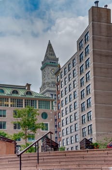 Streets of Boston city in the United States og America