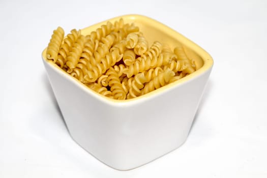 Illustration of noodles, spirelli