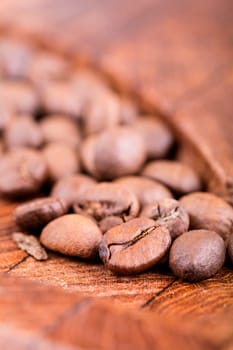 coffee beans in closeup