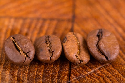 coffee beans in closeup