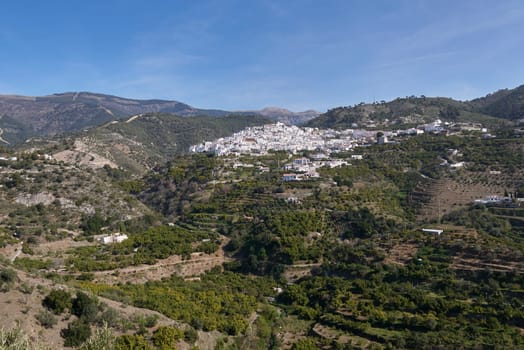 landscape at costa del sol, andalusia, spain