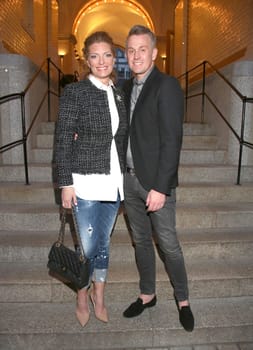 Sabine Stamm, and Lars Ohms, ., Pre-Easter-Drink and After Work Event  at the Tortue  in Hamburg 2019