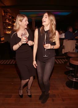 Sandra Quadflieg and  Anne-Kathrin Ertl ., Pre-Easter-Drink and After Work Event  at the Tortue  in Hamburg 2019