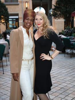 Love Newkirk, and  Sandra Quadflieg ,.Pre-Easter-Drink and After Work Event  at the Tortue  in Hamburg 2019