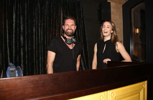Kai Schwarz,  Anne-Kathrin Ertl,., Pre-Easter-Drink and After Work Event  at the Tortue  in Hamburg 2019