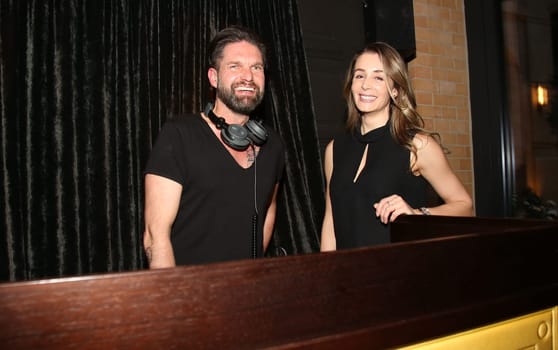 Kai Schwarz,  Anne-Kathrin Ertl,., Pre-Easter-Drink and After Work Event  at the Tortue  in Hamburg 2019