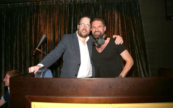 Richard Duehrkopp and Kai Schwarz, ., Pre-Easter-Drink and After Work Event  at the Tortue  in Hamburg 2019