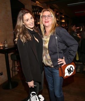 Anne-Kathrin Ertl and Claudia Schulz,., Pre-Easter-Drink and After Work Event  at the Tortue  in Hamburg 2019