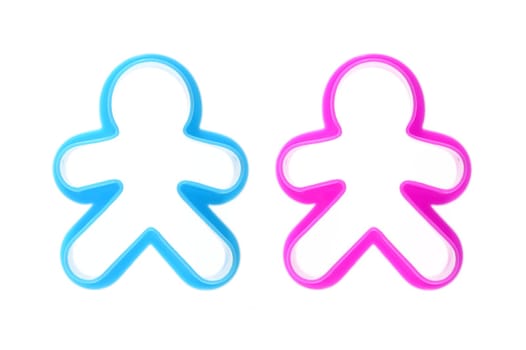 A close up shot of a cookie cutter