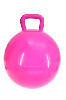 A close up shot of a hopper ball