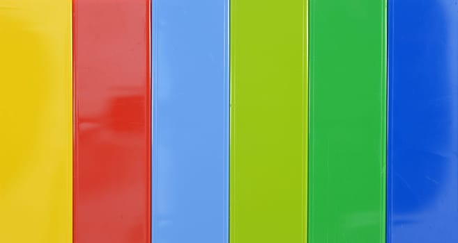A close up shot giant building blocks