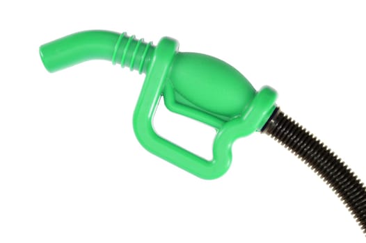 A close up shot of a fuel nozzle