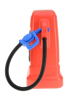 A close up shot of a fuel nozzle