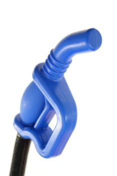 A close up shot of a fuel nozzle