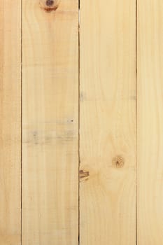 A close up shot of a wooden crate