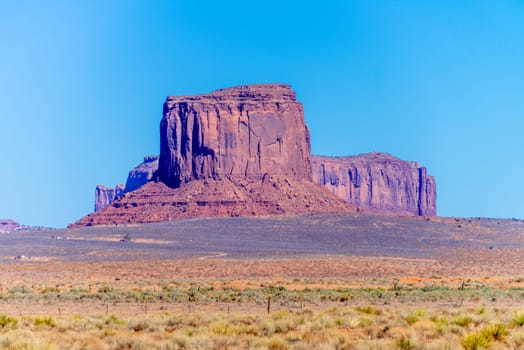 View at Monument Valley, Arizona USA