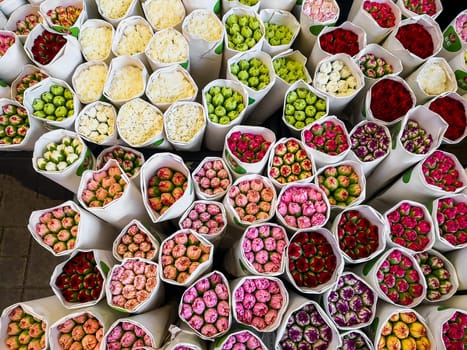 Flower bouquets for sale, China, Hong Kong