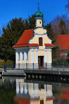 the Mühlkapelle sights of Krumbach (Swabia)