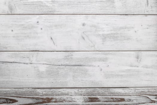 White vintage wood with planks. Retro style. It can be used as textures and backgrounds.