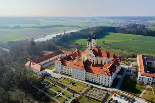 Monastery Roggenburg from above