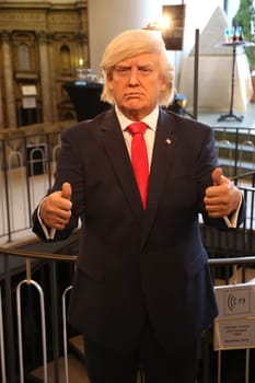 Donald Trump,.Waxworks Cabinet at the Panoptikum Hamburg ,08.05.2019