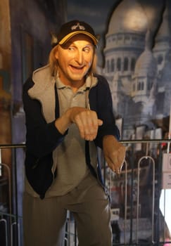 Otto Waalkes,.Waxworks Cabinet at the Panoptikum Hamburg ,08.05.2019