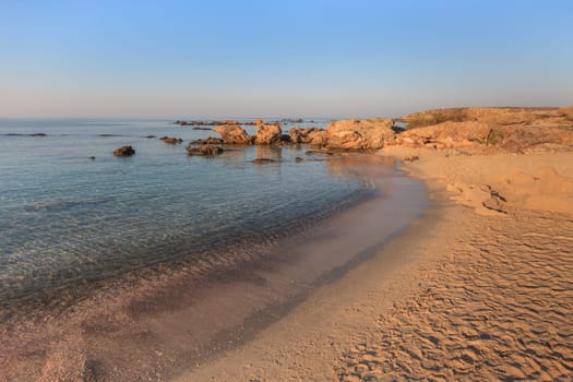 Elafonisi, one of the most famous beaches in the world, Crete, Greece