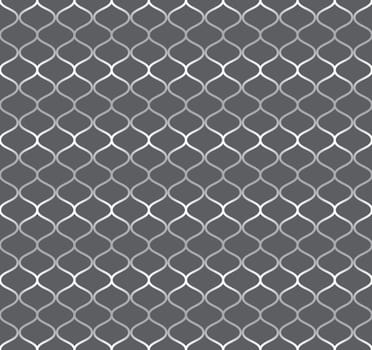 Silver Sweet mesh seamless pattern on pastel background. Vintage snake pattern for retro and graphic design.