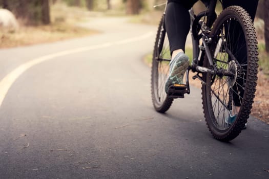 bike on the road