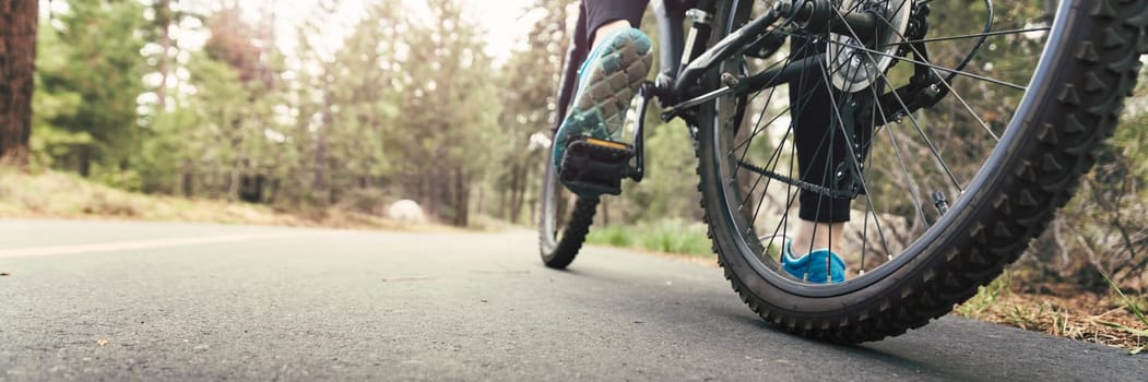 bike on the road