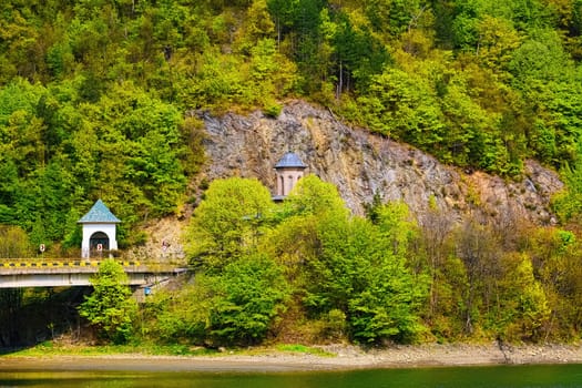 Church in the Carpathian mountains, Romania