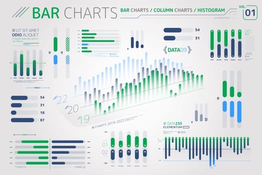 Corporate Infographic Elements is an excellent collection of vector graphs, charts and diagrams.