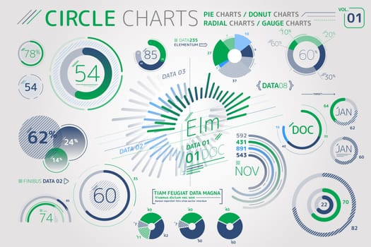 Corporate Infographic Elements is an excellent collection of vector graphs, charts and diagrams.