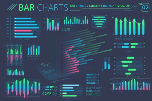 Corporate Infographic Elements is an excellent collection of vector graphs, charts and diagrams.