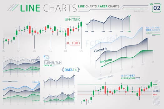 Corporate Infographic Elements is an excellent collection of vector graphs, charts and diagrams.