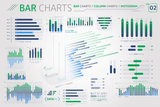 Corporate Infographic Elements is an excellent collection of vector graphs, charts and diagrams.